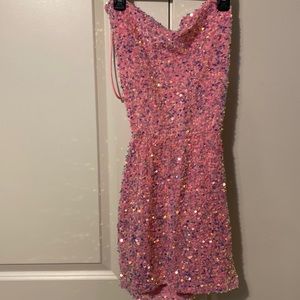 Hot pink Sparkly Dress